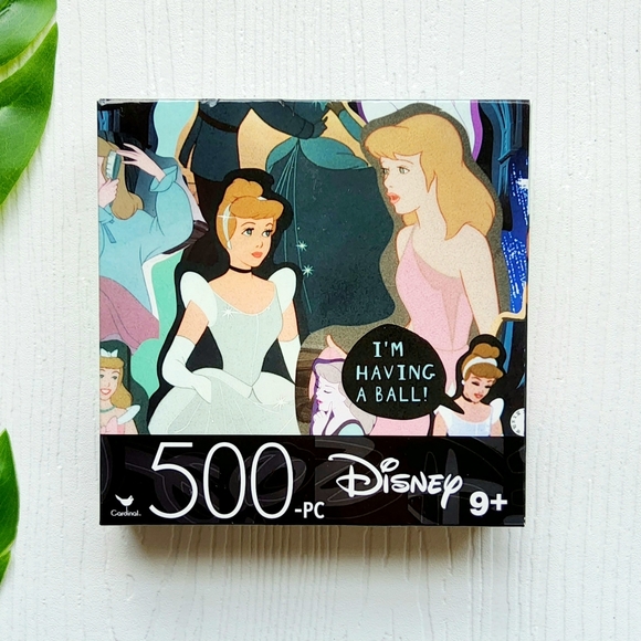 Disney Cinderella Collage 500 Piece Puzzle NEW - Picture 1 of 5